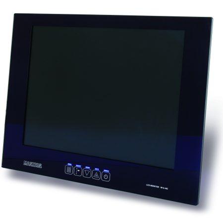 Monitor LCD 15" Masters M15-4IGPT/L con 2 ingressi Video, 1 RGB e 1 DVI Tuoch Screen-0